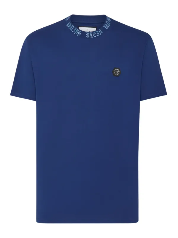 "Philipp Plein T-Shirts im Sale | Philipp Plein Herren T-Shirt Blau Herbst Winter Baumwolle online kaufen"|Planet-Deluxe "Philipp Plein T-Shirts im Sale | Philipp Plein Herren T-Shirt Blau Herbst Winter Baumwolle online kaufen"|Planet-Deluxe