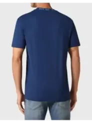 "Philipp Plein T-Shirts im Sale | Philipp Plein Herren T-Shirt Blau Herbst Winter Baumwolle online kaufen"|Planet-Deluxe
