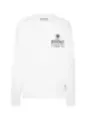 "Philipp Plein Sweatshirts im Sale | Philipp Plein Herren Fleece Sweatshirt Frühling Sommer Weiß online kaufen"|Planet-Deluxe