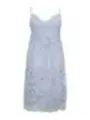 Weißes Spitzen-Midi-Kleid von Vila