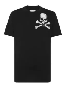 Philipp Plein Herren T-Shirt Schwarz - Herbst/Winter Druck