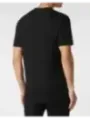 "Philipp Plein T-Shirts im Sale | Philipp Plein Herren TShirt Herbst Winter Schwarz Druck online kaufen"|Planet-Deluxe