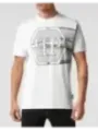 "Philipp Plein T-Shirts im Sale | Philipp Plein Herren TShirt Weiß Herbst Winterdruck online kaufen"|Planet-Deluxe