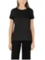 "Armani Exchange T-Shirts im Sale | Armani Exchange Damen T-Shirt Schwarz Druck Herbst/Winter online kaufen"|Planet-Deluxe