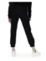 Schwarze Damen Sweatpants mit Bündchen