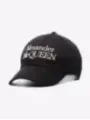 "Alexander Mcqueen Caps & Mützen im Sale | Alexander McQueen Herren Hut - Schwarzer Baumwollhut für Frühling/Sommer, Einfarbig | Artikelcode: BO_641 online kaufen"|Planet-Deluxe