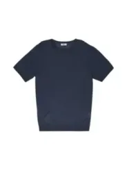 "Fashion Brand T-Shirts im Sale | "Fashion Brand Herren T-Shirt - Einfarbig Blau, Kurzarm, Rundhals - Herbst/Winter Kollektion" online kaufen"|Planet-Deluxe