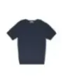 "Fashion Brand T-Shirts im Sale | "Fashion Brand Herren T-Shirt - Einfarbig Blau, Kurzarm, Rundhals - Herbst/Winter Kollektion" online kaufen"|Planet-Deluxe