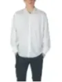 "Fashion Brand Hemden im Sale | Fashion Brand Herrenhemd Weiß - Einfarbig, Langarm, Klassischer Kragen, Herbst/Winter Kollektion  online kaufen"|Planet-Deluxe
