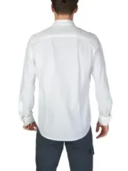 "Fashion Brand Hemden im Sale | Fashion Brand Herrenhemd Weiß - Einfarbig, Langarm, Klassischer Kragen, Herbst/Winter Kollektion  online kaufen"|Planet-Deluxe