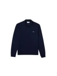 "Lacoste Poloshirts im Sale | Lacoste Herren Langarm Polo - Blau, Herbst/Winter Kollektion, Rundhalsausschnitt - Modell L1312-00 online kaufen"|Planet-Deluxe