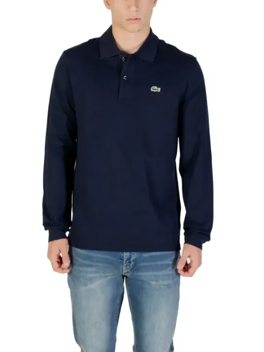 "Lacoste Poloshirts im Sale | Lacoste Herren Langarm Polo - Blau, Herbst/Winter Kollektion, Rundhalsausschnitt - Modell L1312-00 online kaufen"|Planet-Deluxe