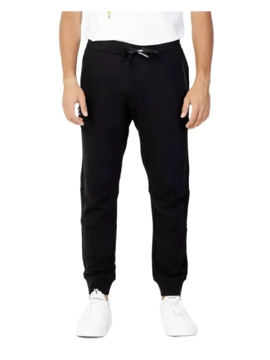 Schwarze Skinny Jeans mit Kordelzug