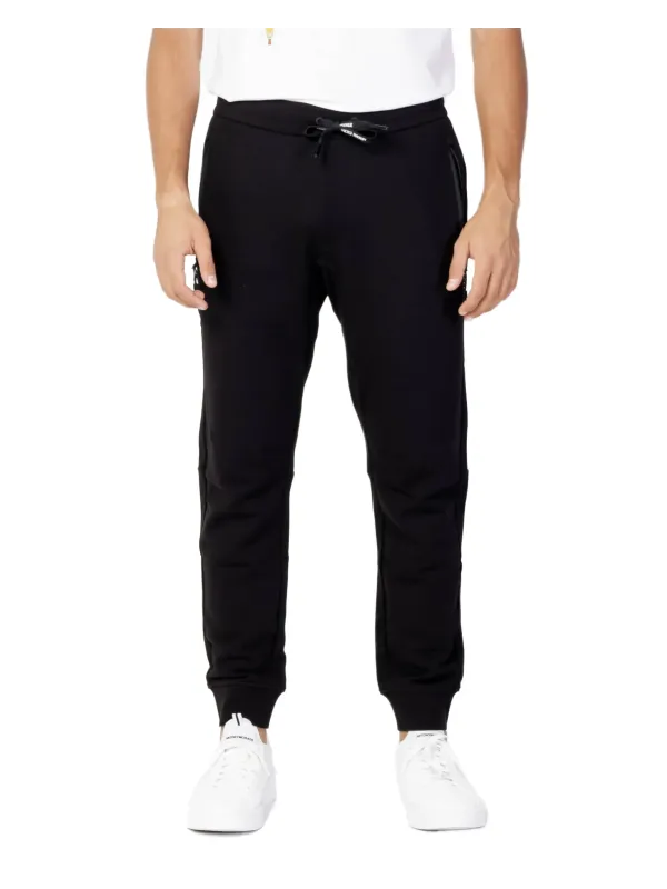 Schwarze Skinny Jeans mit Kordelzug Schwarze Skinny Jeans mit Kordelzug