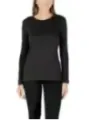 "Armani Exchange T-Shirts im Sale | Armani Exchange Damen Langarmshirt Herbst/Winter Schwarz online kaufen"|Planet-Deluxe