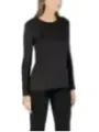 "Armani Exchange T-Shirts im Sale | Armani Exchange Damen Langarmshirt Herbst/Winter Schwarz online kaufen"|Planet-Deluxe