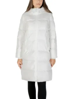 Armani Exchange Damenjacke Weiß mit Kapuze für Herbst/Winter