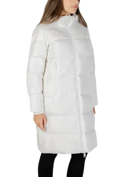 "Armani Exchange Jacken im Sale | Armani Exchange Damen Jacke Weiß Herbst/Winter Kapuze online kaufen"|Planet-Deluxe