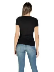 "Guess T-Shirts im Sale | Guess Herbst Damen TShirt Schwarz mit Druck  online kaufen"|Planet-Deluxe