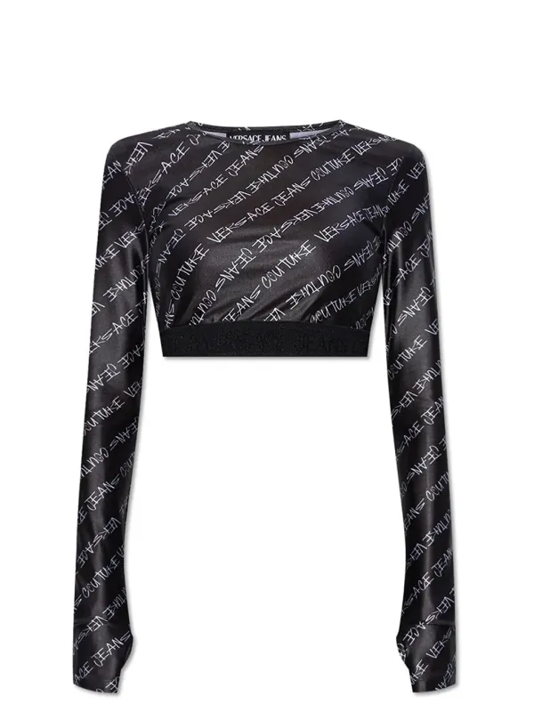 "Versace Jeans Couture Tops im Sale | Versace Jeans Couture - Versace Jeans Couture Top Donna online kaufen"|Planet-Deluxe