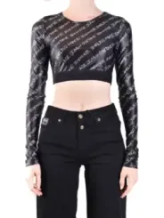"Versace Jeans Couture Tops im Sale | Versace Jeans Couture - Versace Jeans Couture Top Donna online kaufen"|Planet-Deluxe