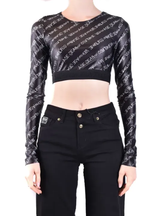 "Versace Jeans Couture Tops im Sale | Versace Jeans Couture - Versace Jeans Couture Top Donna online kaufen"|Planet-Deluxe