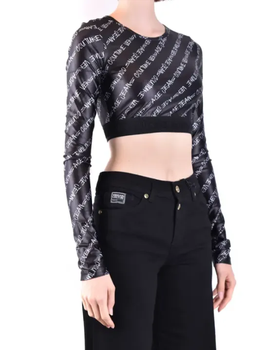 "Versace Jeans Couture Tops im Sale | Versace Jeans Couture - Versace Jeans Couture Top Donna online kaufen"|Planet-Deluxe