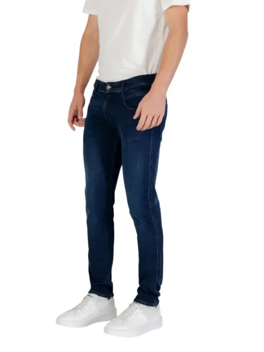 "Replay Jeans im Sale | Replay Herren Jeans - Blau, Herbst/Winter Kollektion | Reißverschluss & Knopf | M914.000.41A C38 online kaufen"|Planet-Deluxe