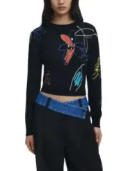 "Desigual Pullover im Sale | Desigual - Desigual Maglia Donna online kaufen"|Planet-Deluxe