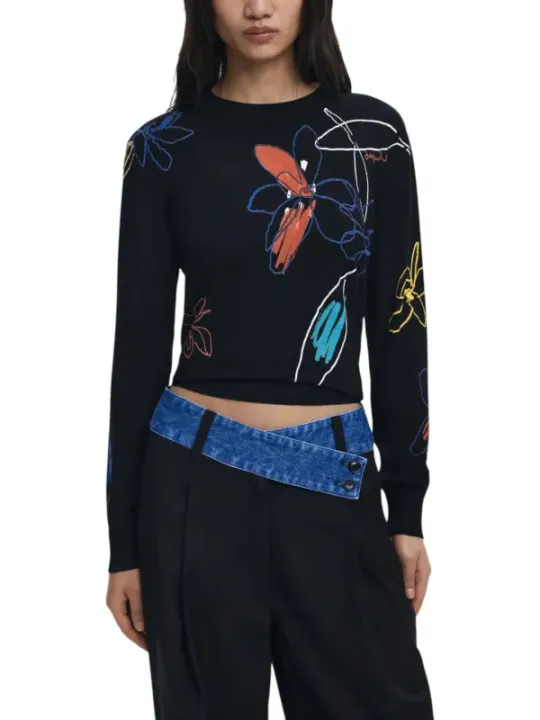 "Desigual Pullover im Sale | Desigual - Desigual Maglia Donna online kaufen"|Planet-Deluxe