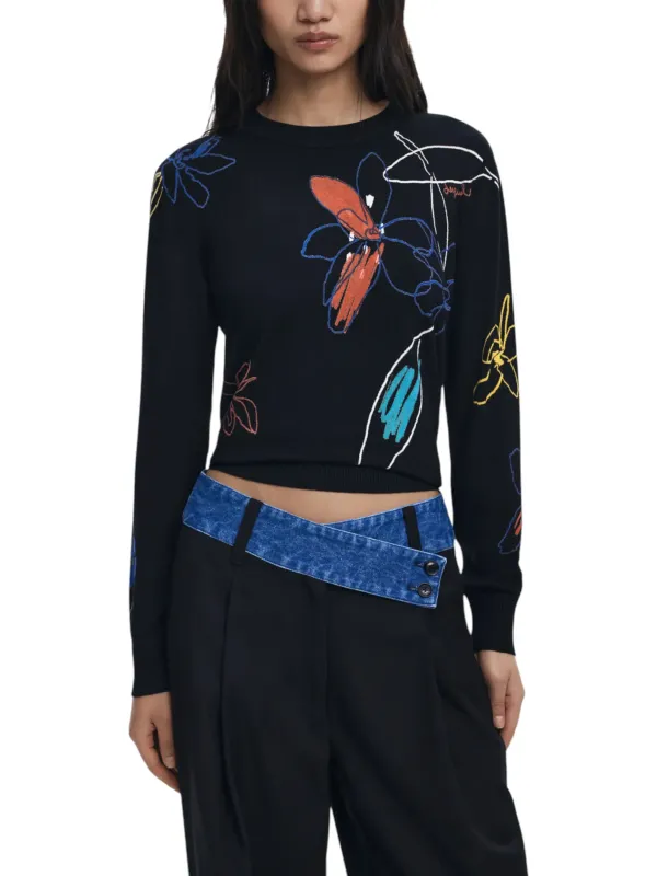 "Desigual Pullover im Sale | Desigual - Desigual Maglia Donna online kaufen"|Planet-Deluxe