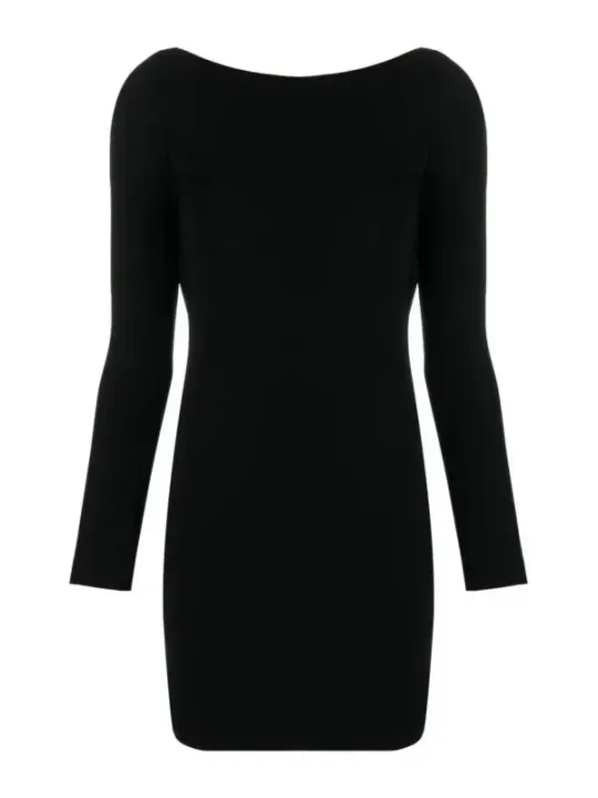 "Dsquared2 Kleider im Sale | Dsquared2 Herbst Winter Kleid Schwarz UBoot Langarm online kaufen"|Planet-Deluxe