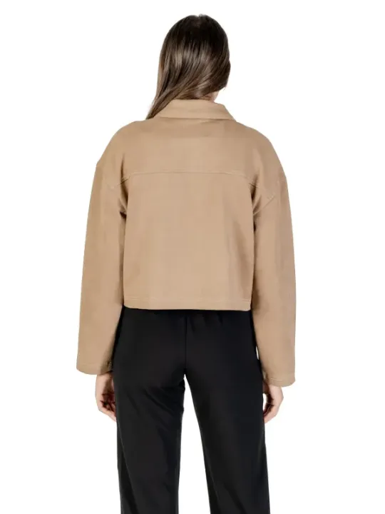 "Only Blazer im Sale | Only Damen Kostümjacke Beige HW Reißverschluss online kaufen"|Planet-Deluxe