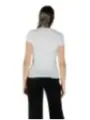 "Armani Exchange T-Shirts im Sale | Armani Exchange Damen Strass T-Shirt Herbst Winter Weiß online kaufen"|Planet-Deluxe