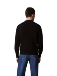 "Calvin Klein Jeans Pullover im Sale | Calvin Klein Herrenpullover Schwarz Herbst/Winter online kaufen"|Planet-Deluxe
