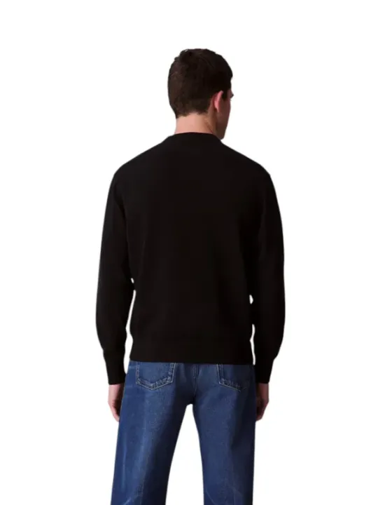 "Calvin Klein Jeans Pullover im Sale | Calvin Klein Herrenpullover Schwarz Herbst/Winter online kaufen"|Planet-Deluxe