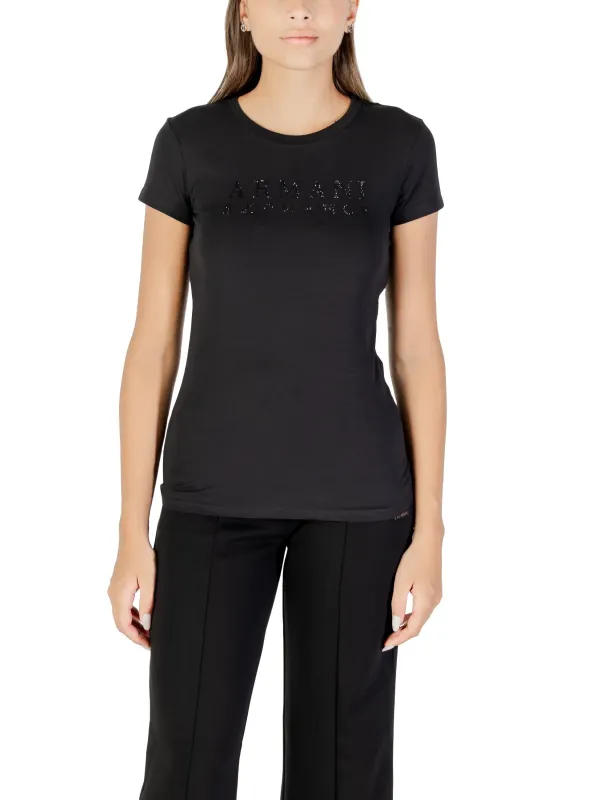 "Armani Exchange T-Shirts im Sale | Armani Exchange Damen Strass TShirt Schwarz HerbstWinter online kaufen"|Planet-Deluxe "Armani Exchange T-Shirts im Sale | Armani Exchange Damen Strass TShirt Schwarz HerbstWinter online kaufen"|Planet-Deluxe