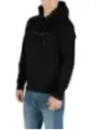 "Armani Exchange Sweatshirts im Sale | Armani Exchange Herren Fleece Hoodie Schwarz V-Ausschnitt online kaufen"|Planet-Deluxe