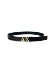 "Armani Exchange Gürtel im Sale | Armani Exchange Herrenledergürtel Blau Herbst/Winter online kaufen"|Planet-Deluxe