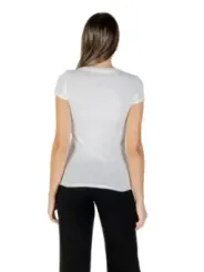 "Armani Exchange T-Shirts im Sale | Armani Exchange Damen T-Shirt Herbst Winter Weiß Kurzarm online kaufen"|Planet-Deluxe