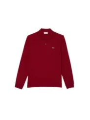 "Lacoste Poloshirts im Sale | Lacoste Herren Langarm Polo Bordeaux Herbst Winter online kaufen"|Planet-Deluxe