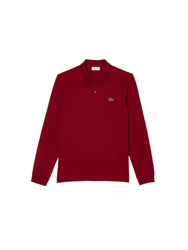 "Lacoste Poloshirts im Sale | Lacoste Herren Langarm Polo Bordeaux Herbst Winter online kaufen"|Planet-Deluxe "Lacoste Poloshirts im Sale | Lacoste Herren Langarm Polo Bordeaux Herbst Winter online kaufen"|Planet-Deluxe