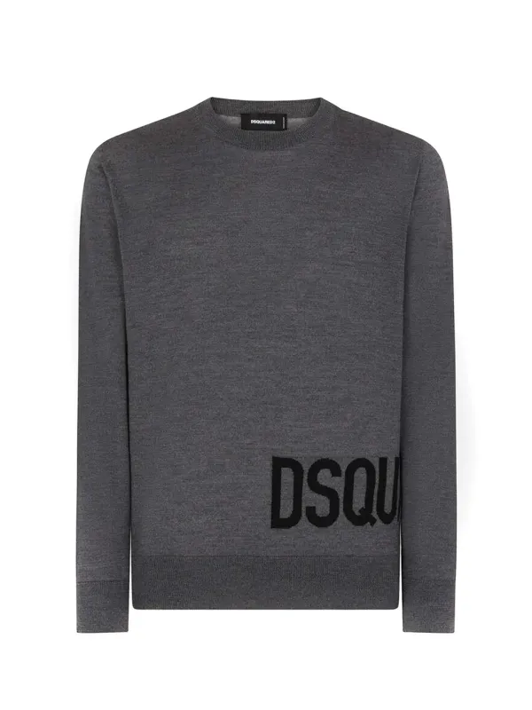 "Dsquared2 Pullover im Sale | Dsquared2 Herrenpullover Grau mit Druck für Herbst/Winter online kaufen"|Planet-Deluxe "Dsquared2 Pullover im Sale | Dsquared2 Herrenpullover Grau mit Druck für Herbst/Winter online kaufen"|Planet-Deluxe