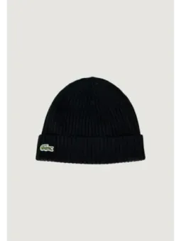 "Lacoste Herren Wollhut Schwarz - Stilvoll für Herbst/Winter"