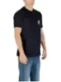 "Armani Exchange T-Shirts im Sale | Armani Exchange Herren Blaues Druck TShirt Herbst/Winter online kaufen"|Planet-Deluxe