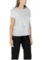 "Armani Exchange T-Shirts im Sale | Armani Exchange Damen T-Shirt Herbst/Winter Weiß 100% Baumwolle online kaufen"|Planet-Deluxe