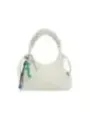 "Desigual Einzelstücke & Seltenheiten im Sale | Herbst Winter Desigual Beige Handtasche mit Reißverschluss online kaufen"|Planet-Deluxe