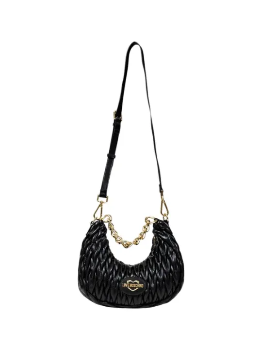 "Love Moschino Einzelstücke & Seltenheiten im Sale | Love Moschino Herbst Winter Handtasche Schwarz online kaufen"|Planet-Deluxe