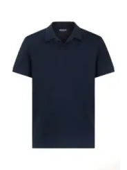 "Dondup Poloshirts im Sale | Dondup Herren Polo Blau Baumwolle Kurzarm Frühjahr Sommer online kaufen"|Planet-Deluxe