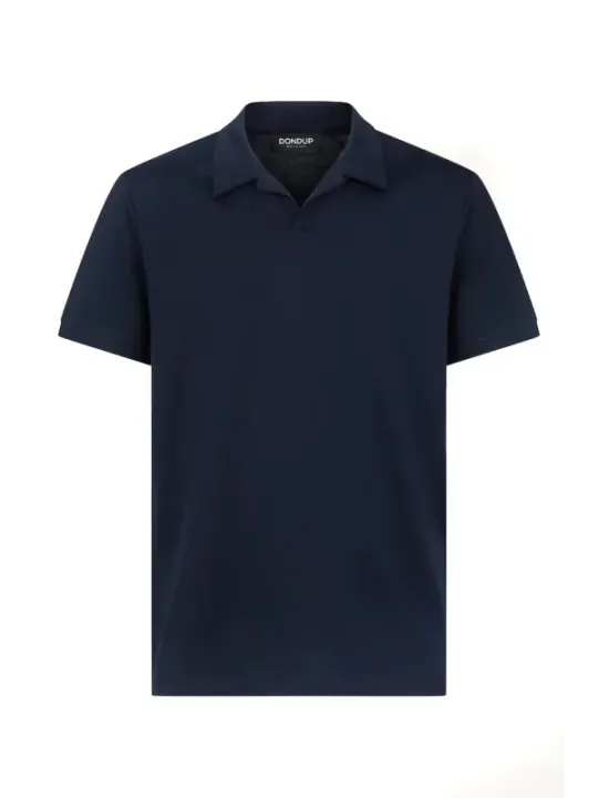 "Dondup Poloshirts im Sale | Dondup Herren Polo Blau Baumwolle Kurzarm Frühjahr Sommer online kaufen"|Planet-Deluxe